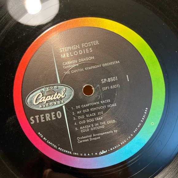 Stephen Foster Melodies - Carmen Dragon Orchestra Classical Vintage Music - Picture 13 of 15